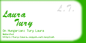 laura tury business card